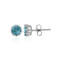 Ratanakiri Zircon Silver Earrings