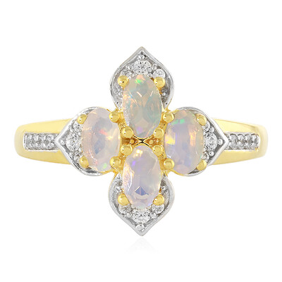 Welo Opal Silver Ring