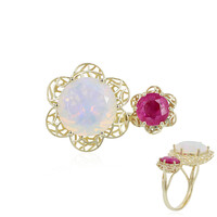9K AAA Welo Opal Gold Ring (Ornaments by de Melo)
