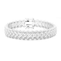 Zircon Silver Bracelet