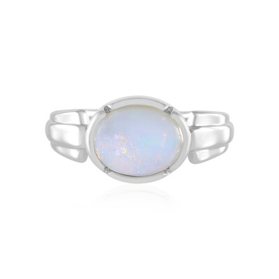 Australian Opal Silver Ring