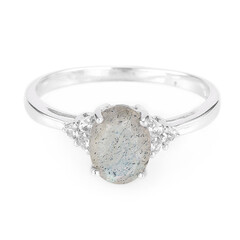 Labradorite Silver Ring