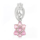 Cuprian Tourmaline Silver Pendant