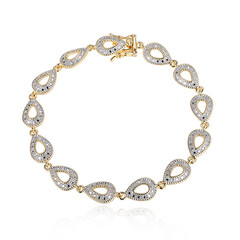 I3 (I) Diamond Brass Bracelet (Juwelo Style)
