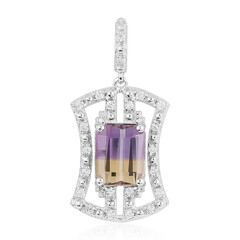 Ametrine Silver Pendant