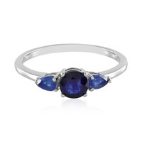 Madagascar Blue Sapphire Silver Ring