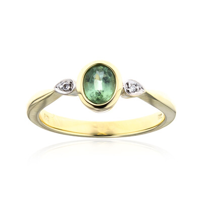 9K Mint Kyanite Gold Ring (CUSTODANA)