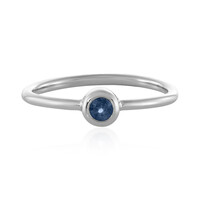 Blue Sapphire Silver Ring