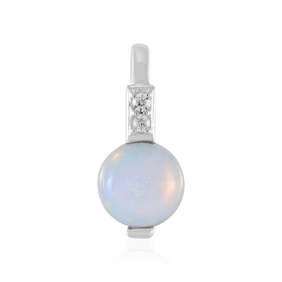 Welo Opal Silver Pendant