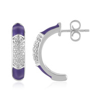 Zircon Silver Earrings