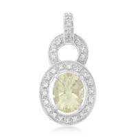 Orthoclase Silver Pendant