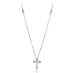 14K I1 (H) Diamond Gold Necklace (CIRARI)