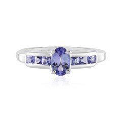 Tanzanite Silver Ring