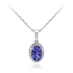 14K AAA Tanzanite Gold Necklace (CIRARI)