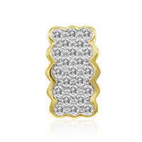 14K IF (D) Diamond Gold Pendant