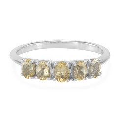 Imperial Topaz Silver Ring