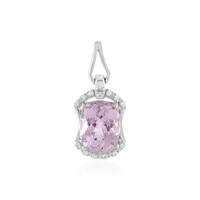Kunzite Silver Pendant