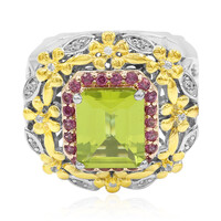 Peridot Silver Ring (Dallas Prince Designs)