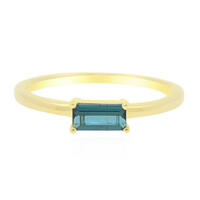 9K Brazilian Indicolite Gold Ring