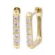 14K I1 (H) Diamond Gold Earrings (CIRARI)