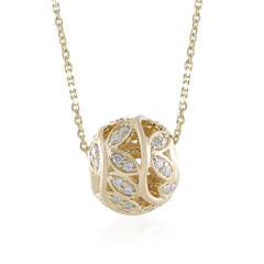 9K I2 (H) Diamond Gold Necklace (de Melo)