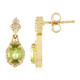 Sphene Silver Earrings