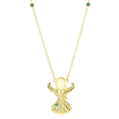 Welo Opal Silver Necklace