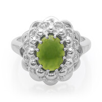 Imperial Chrysoprase Silver Ring