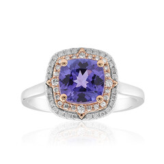 14K AAA Tanzanite Gold Ring (CIRARI)