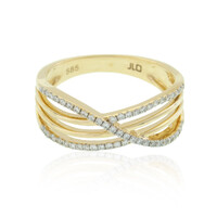 14K SI2 (H) Diamond Gold Ring