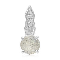 Romanian Spectrolite Silver Pendant