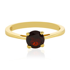 Mozambique Garnet Silver Ring