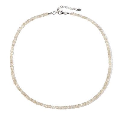 Fancy Zircon Silver Necklace
