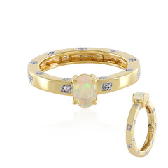 Welo Opal Silver Ring