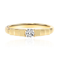 18K VS2 (H) Diamond Gold Ring (adamantes [!])