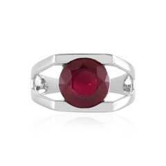 Madagascar Ruby Silver Ring (de Melo)