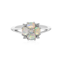 Welo Opal Silver Ring