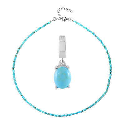 Turquoise Silver Set