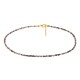 Fancy Tourmaline Silver Necklace