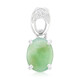 Imperial Chrysoprase Silver Pendant
