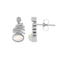 Welo Opal Silver Earrings