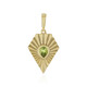 Peridot Silver Pendant
