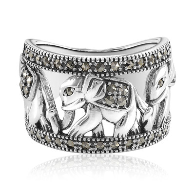 Marcasite Silver Ring