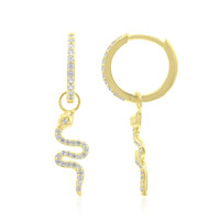 Zircon Silver Earrings