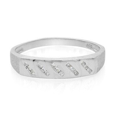 Zircon Silver Ring