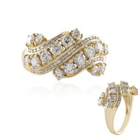 14K I2 (I) Diamond Gold Ring (de Melo)