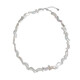Keshi pearl Silver Necklace (TPC)