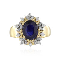 Madagascar Blue Sapphire Silver Ring