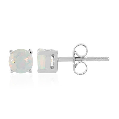 Welo Opal Silver Earrings