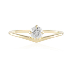 9K IF (G) Diamond Gold Ring (de Melo)